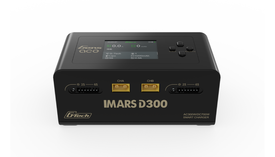 格氏IMARS DUAL D300双通道智能平衡充电器