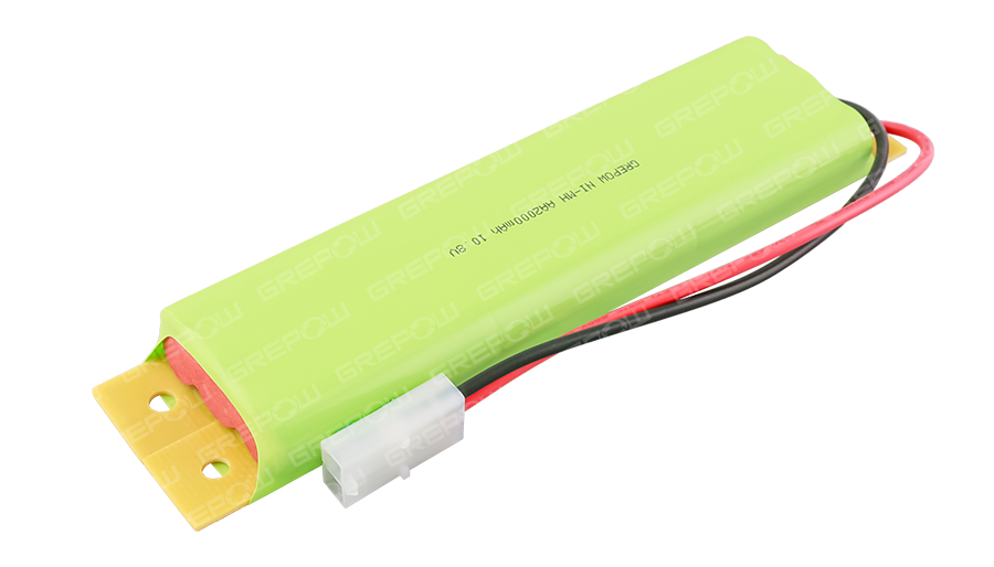 10.8V 2000mAh AA消防应急吸顶灯高温镍氢电池