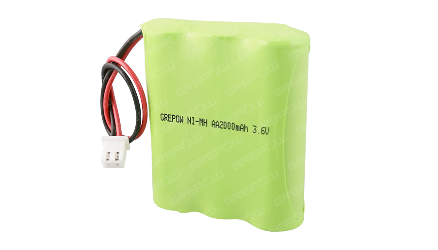 3.6V 2000mAh AA智能音箱镍氢电池