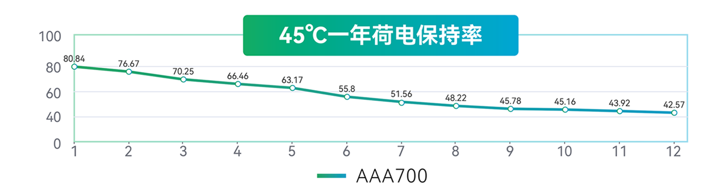 智能电表集采器电池45℃一年荷电坚持率