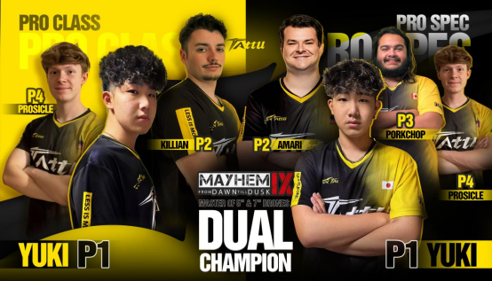 Tattu签约飞手Yuki Hashimoto  在2025 Mayhen IX角逐中获得双冠